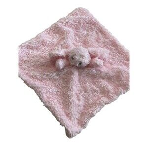Blankets and Beyond Pink Lovey Security Blanket